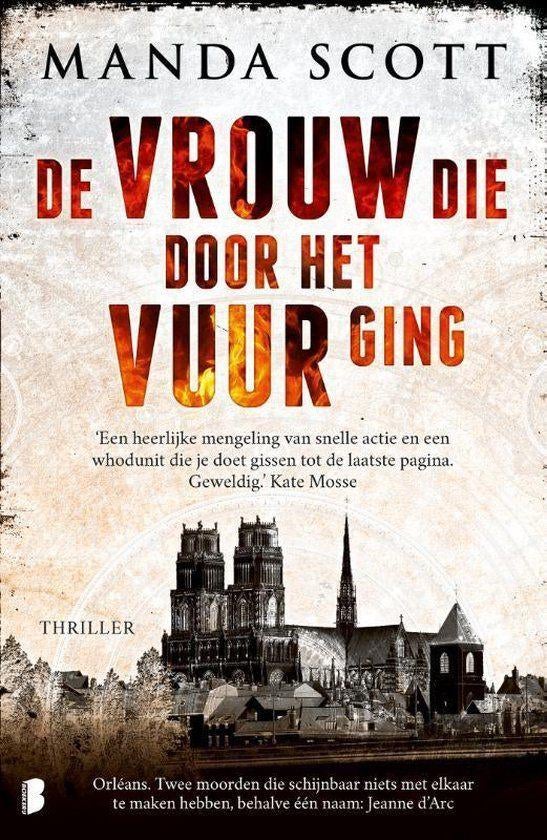 Manda Scott - De vrouw die door het vuur ging, Boeken, Ophalen of Verzenden, Nieuw