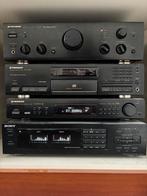 Complete hifi stereo set + subwoofer, Tuner of Radio, Zo goed als nieuw, Pioneer, Losse componenten