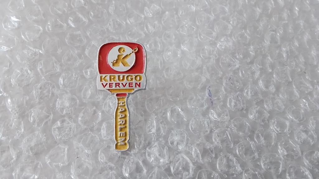 Speldje krugo verven uit Haarlem, Verzamelen, Ophalen of Verzenden, Zo goed als nieuw