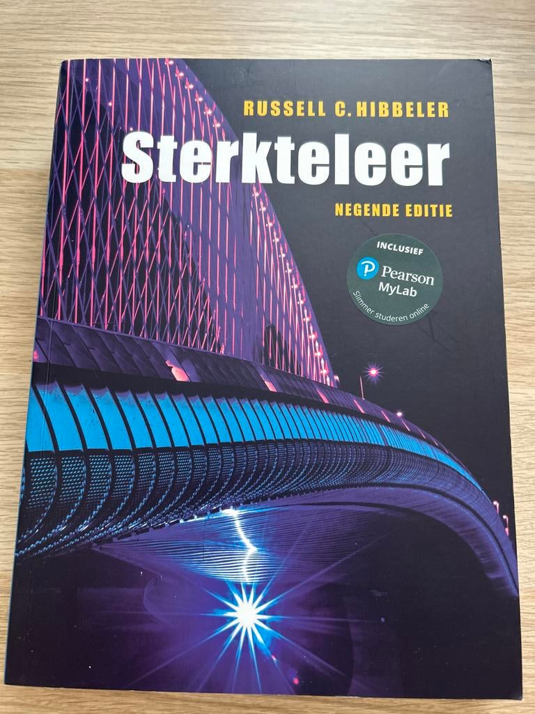 Sterkteleer Negende Editie - Russell C. Hibbeler, Ophalen, Beta, Gelezen, HBO