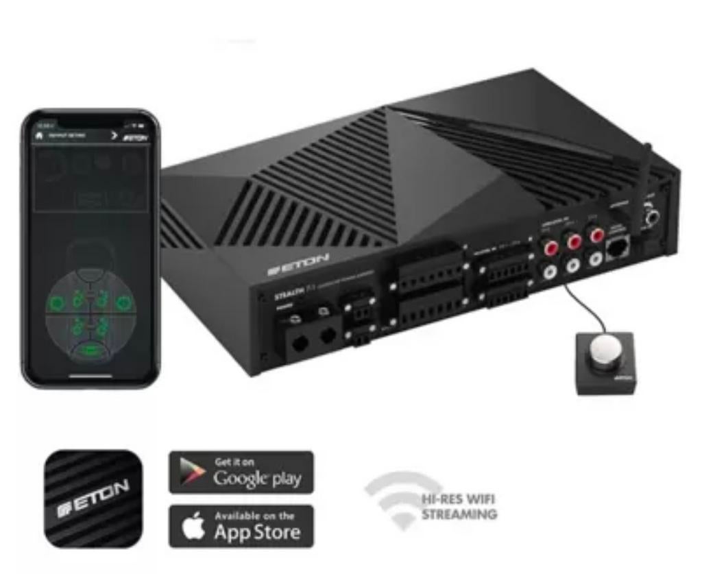 Eton Stealth 7.1 DSP - High-end SQ compacte versterker, Ophalen of Verzenden