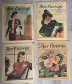 4 x frans tijdschrift Mon ouvrage jaren ‘’30 en 40, Ophalen of Verzenden, 1920 tot 1940, Tijdschrift