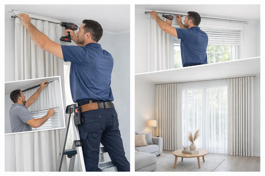 Gordijnen&Jaloezieën Montage Service & Reperatie, Gordijnen of Lamellen