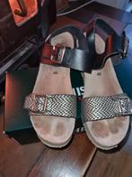 Zgan memphisto sandalen 40, Mephisto, Verzenden, Zwart, Sandalen of Muiltjes