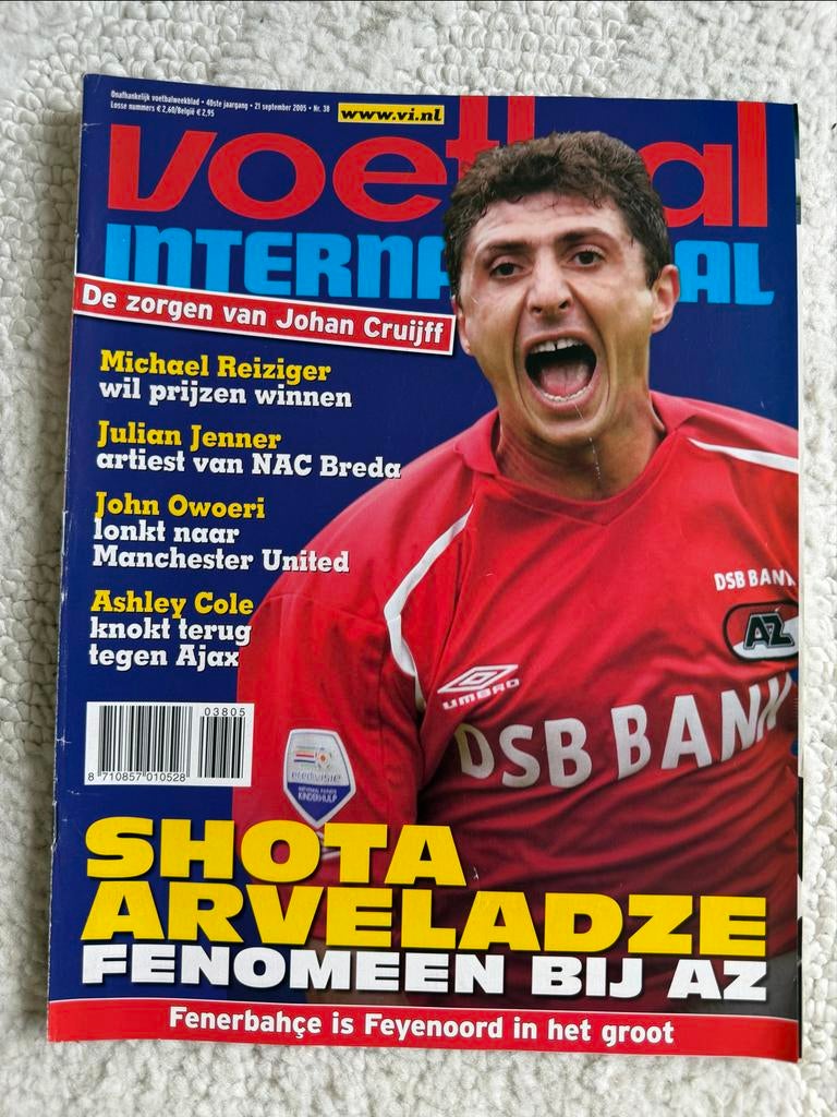 Voetbal International - 21 september 2005, Ophalen of Verzenden, Gelezen, Sport en Vrije tijd