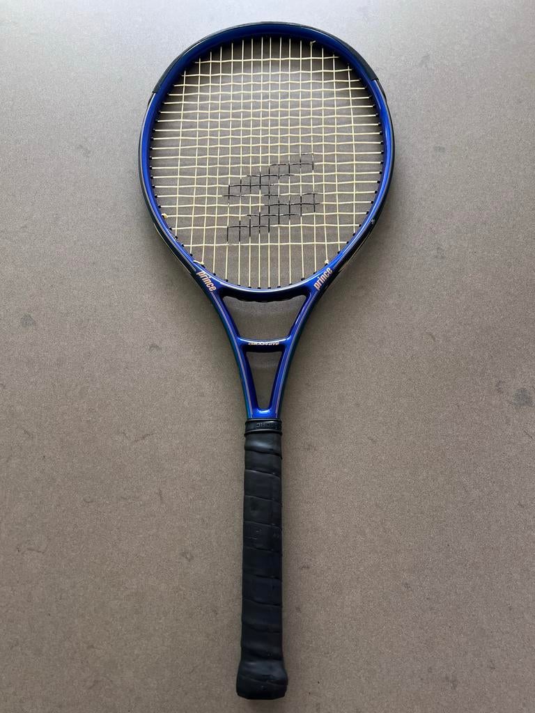 Prince Michael Chang Graphite Tennisracket - Oversize, Ophalen of Verzenden, Gebruikt, Racket, Prince