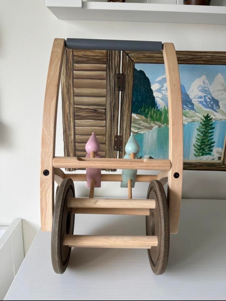 PlanToys loopwagen, Ophalen of Verzenden, Gebruikt, Overige typen, Met wieltjes