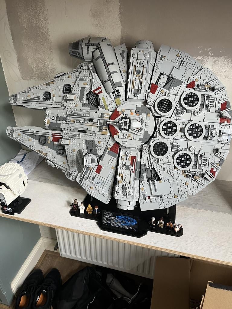Millennium Falcon 75192 in elkaar., Kinderen en Baby's, Speelgoed | Duplo en Lego, Ophalen, Zo goed als nieuw, Complete set, Lego