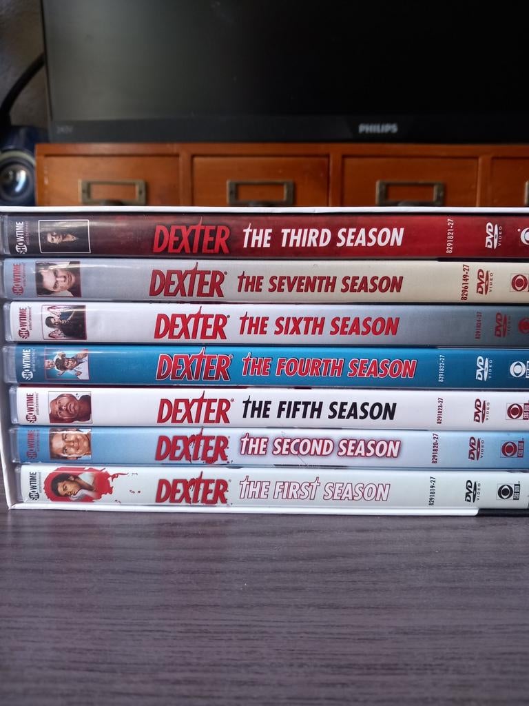 Dexter - Seasons 1-7 Boxset DVD, Cd's en Dvd's, Dvd's | Tv en Series, Horror, Boxset, Ophalen of Verzenden, Zo goed als nieuw