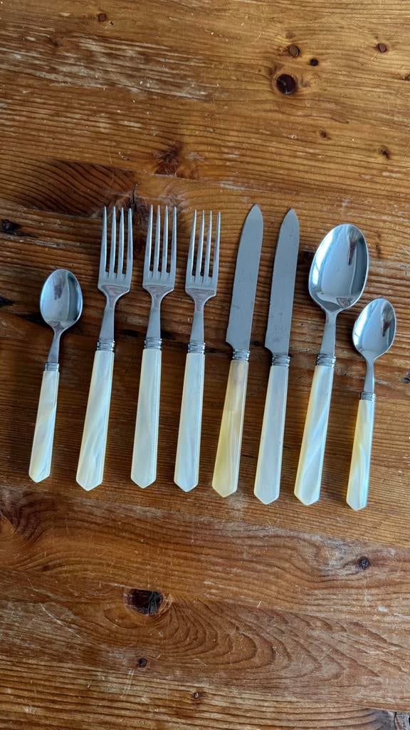 Alain Saint Joanis luxe bestek set 8 delig, Ophalen of Verzenden