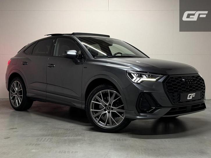 Audi Q3 Sportback 45 TFSIe Black Edition S-line Pano Sonos M, Auto's, Audi, Bedrijf, Te koop, Q3, ABS, Achteruitrijcamera, Airbags