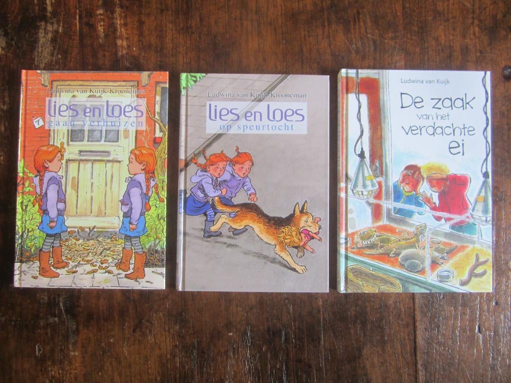 Ludwina van Kuijk-Krooneman Lies Loes verhuizen/speurtoch/ei, Ophalen of Verzenden, Zo goed als nieuw, Fictie algemeen