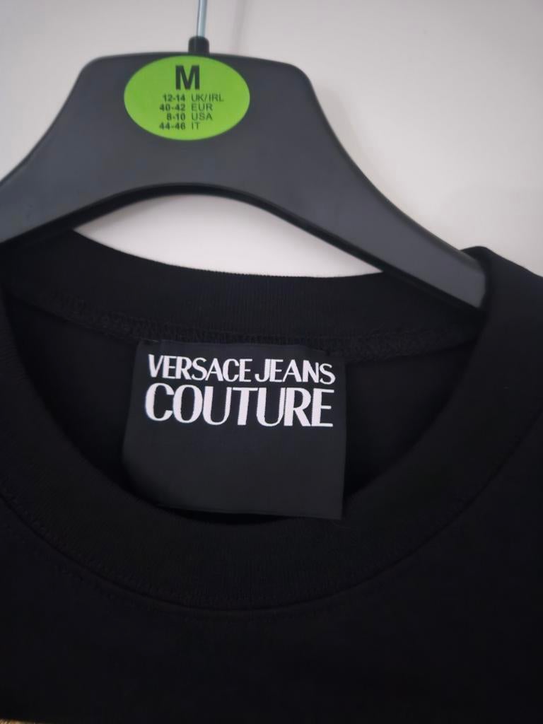 Versace jeans couture shirt, Ophalen of Verzenden, Zo goed als nieuw, Zwart
