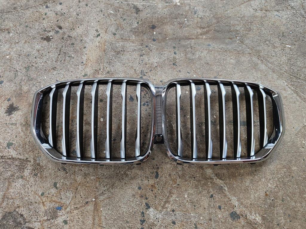 Grille spaaks chroom zilver BMW X5 G05 7454887, -, -, Nieuw, Ophalen of Verzenden