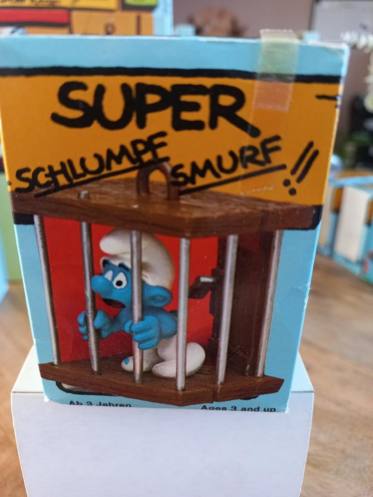 Smurf in gevangenis, Verzamelen, Smurfen, Verzenden, Nieuw