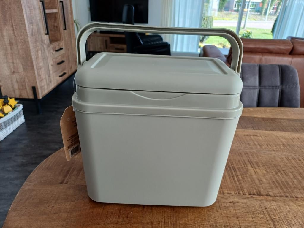 Koelbox 10 liter taupe Norlander, Caravans en Kamperen, Ophalen, Nieuw, Koelelement