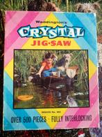 WADDINGTON ANTIEKE CRYSTALJIGSAW PUZZEL 500 ST jr 50 VINTAGE, Verzenden