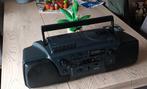 Philips AZ8012 Ghettoblaster met tuner, cd & cassette, Ophalen of Verzenden, Gebruikt, Radio, Met cd-speler