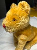 Vintage Steiff leeuw knuffel, geen knop kan zitten en liggen, Ophalen of Verzenden