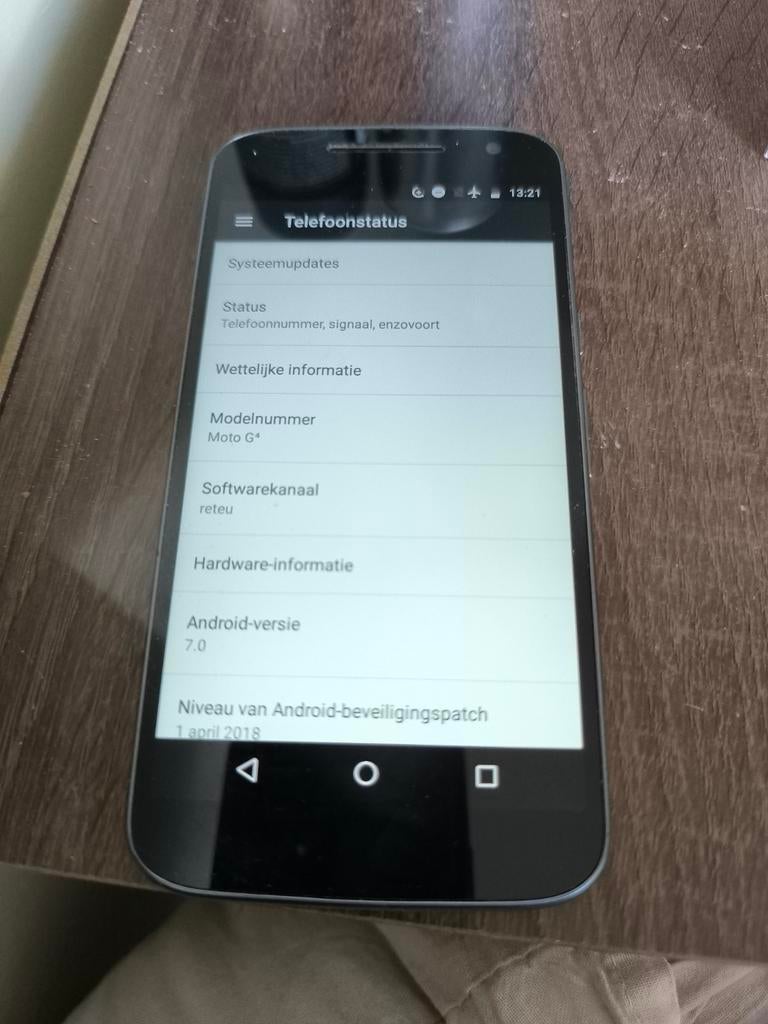 Motorola g4 16 GB, Telecommunicatie, Mobiele telefoons | Motorola, Ophalen of Verzenden, 6 megapixel of meer, Zwart