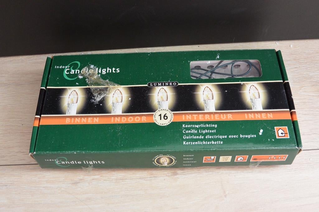 Lumineo Indoor Candle Lights - 16 lampjes, Ophalen of Verzenden, Gebruikt