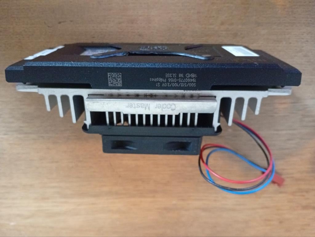 Intel Pentium II Processor 500 met Cooler Master Koeler, Computers en Software, Ophalen of Verzenden, Gebruikt, Intel Pentium II