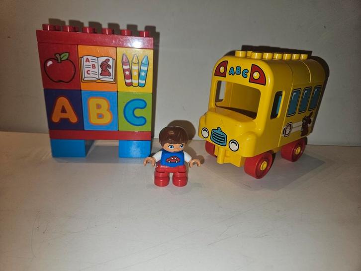 Lego Duplo 10603 - Mijn Eerste Bus - Compleet, Kinderen en Baby's, Speelgoed | Duplo en Lego, Zo goed als nieuw, Duplo, Complete set