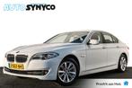 BMW 5 Serie 520i | Trekhaak | Climatronic | Cruise | Navigat, Euro 5, Gebruikt, Zwart, 4 cilinders