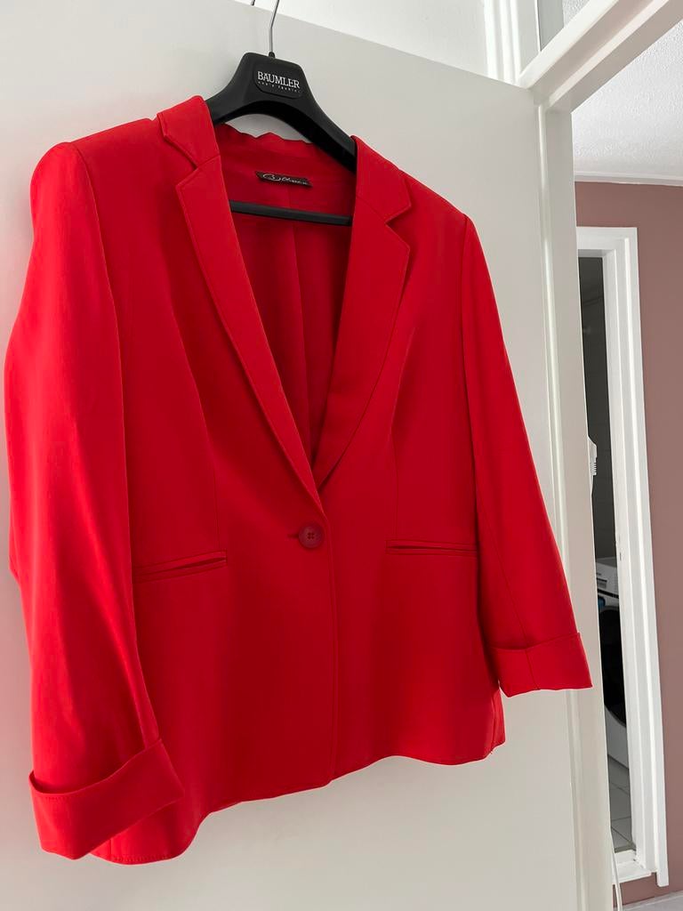 B Three , Dames Blazer Maat 44 - Zo goed als nieuw, Kleding | Dames, Jasjes, Kostuums en Pakken, Maat 42/44 (L), Ophalen of Verzenden