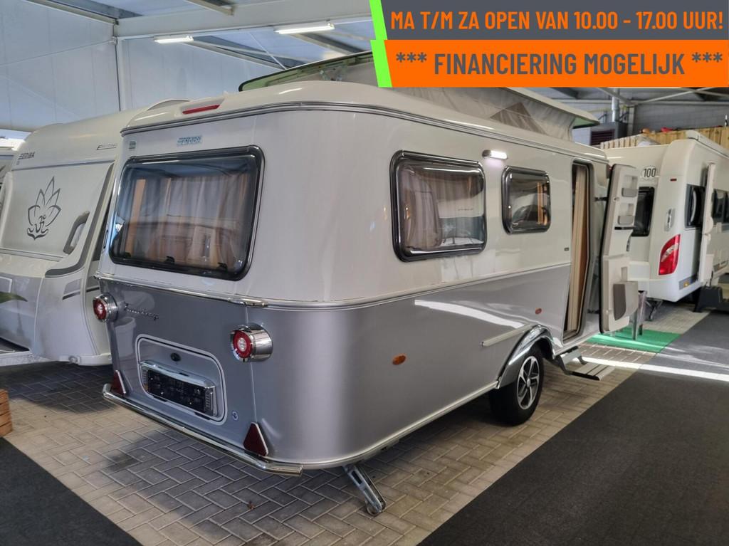 ERIBA TOURING 560 STAPELBED + HEFDAK + VOORTENT + AUTARK, Bedrijf, 5 tot 6 meter, Eriba, Hordeur