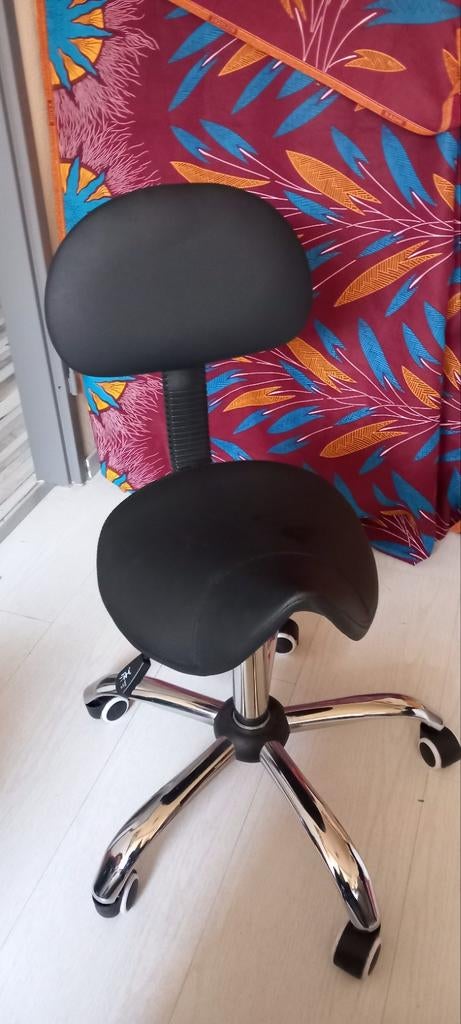 Zadelstoel, Ophalen, Zwart