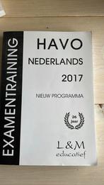 Gert P Broekema - Examentraining Havo Nederlands 2017, Overige niveaus, Nederlands, Ophalen of Verzenden, Zo goed als nieuw