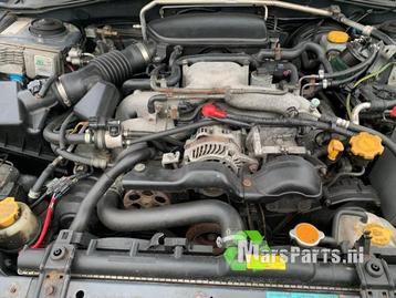 Motor van een Subaru Impreza beschikbaar voor biedingen