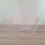 3 vintage Ikea Bokis design zigzag boekensteunen Memphis 80s, Huis en Inrichting, Woonaccessoires | Wandplanken en Boekenplanken