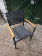 5 Terrasstoelen met Kussens - Tuinmeubelen, Ophalen, Gebruikt