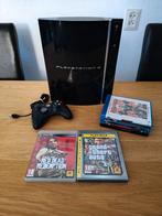 Sony PlayStation 3 (Red Dead Redemption & GTA IV + Films), 40 GB, Phat, Ophalen of Verzenden, Zo goed als nieuw