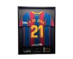 Frenkie de Jong FC Barcelona 20/21 ingelijst thuis shirt, Buitenlandse clubs, Soccersignings.nl, Shirt, Nieuw