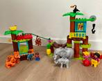 Lego Duplo dierentuin tropisch eiland, Ophalen of Verzenden, Zo goed als nieuw, Complete set, Duplo