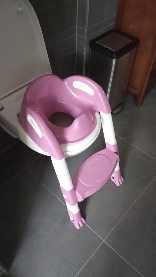 KiddyLoo wc-verkleiner met trapje (wc trapje), Kinderen en Baby's, Overige Kinderen en Baby's, Zo goed als nieuw, Ophalen
