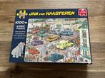 Jan van Haasteren puzzel Jumbo gaat winkelen Compleet 1000 s, Ophalen of Verzenden, 500 t/m 1500 stukjes, Zo goed als nieuw, Legpuzzel