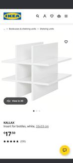 Kallax Wijnrek Inzet, Ophalen