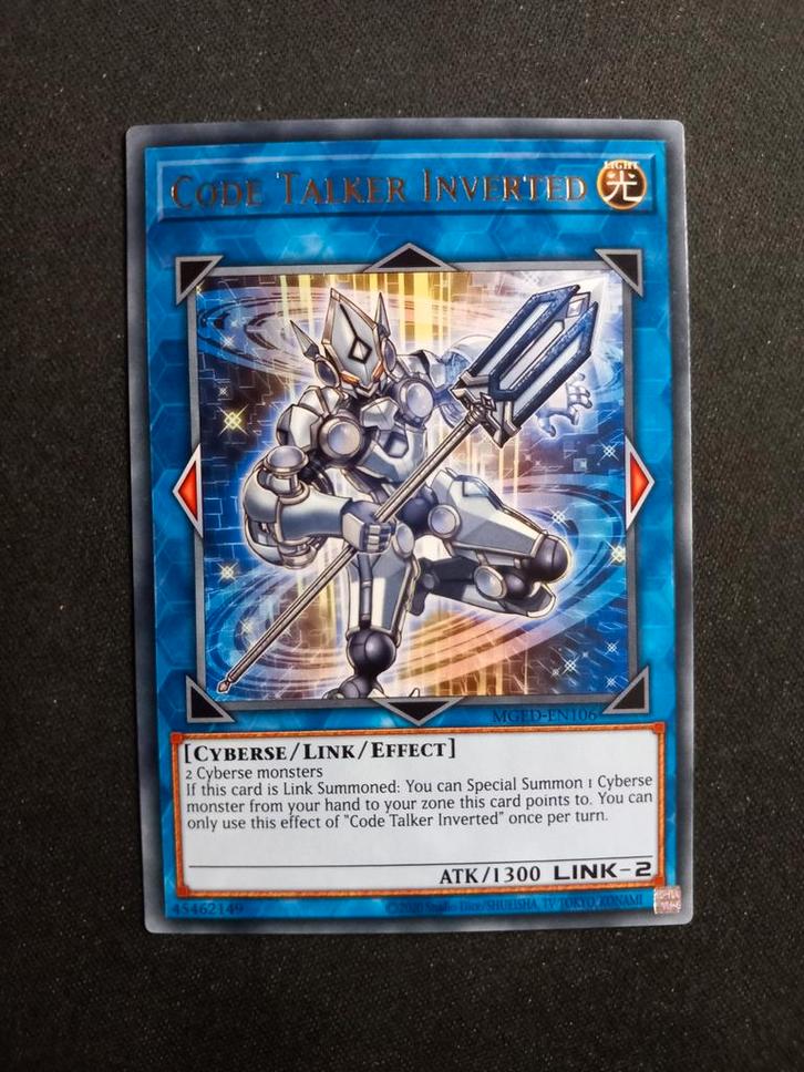 Maximum Gold: El Dorado Code Talker Inverted 106 NM, Hobby en Vrije tijd, Verzamelkaartspellen | Yu-gi-Oh!, Zo goed als nieuw