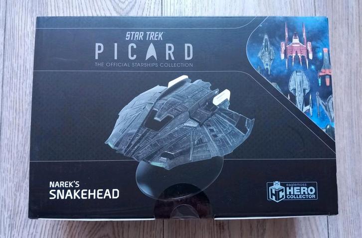 Star Trek Picard Narek's Snakehead Eaglemoss, Verzamelen, Film en Tv, Nieuw, Tv, Beeldje, Replica of Model, Ophalen of Verzenden