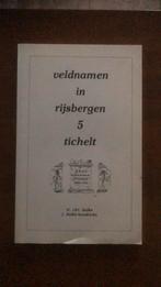 Veldnamen in Rijsbergen, Boeken, Ophalen of Verzenden