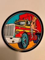 Pin-up Pinup truck vrachtwagen vintage logo sticker Gothic, Ophalen of Verzenden, Zo goed als nieuw, Overige typen
