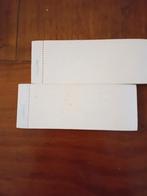 2 goud op snee notitieboekjes 3 x 9 cm., Verzenden, Nieuw