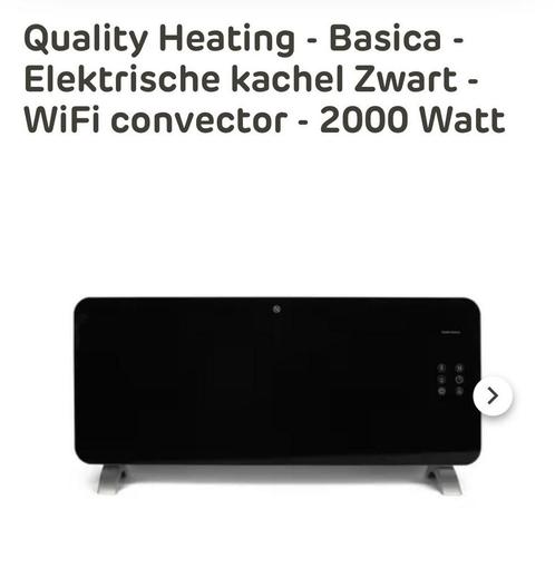 Moa elektrische verwarming, Doe-het-zelf en Verbouw, Verwarming en Radiatoren, Zo goed als nieuw, Overige typen, 800 watt of meer