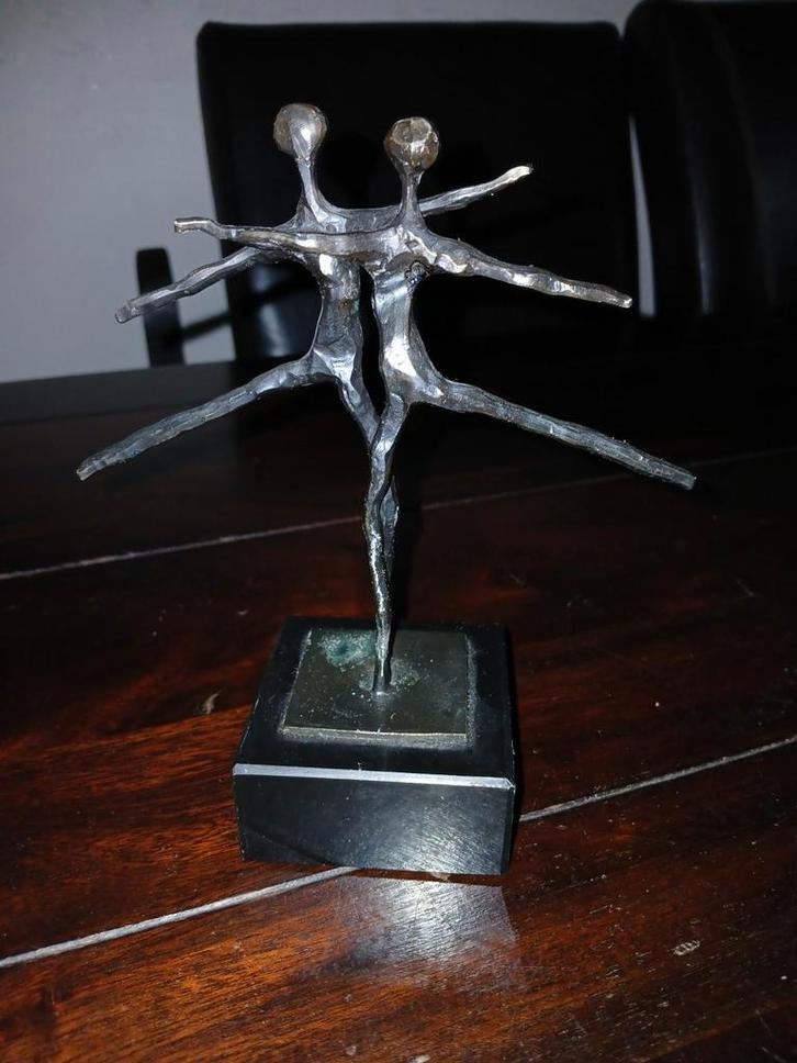 Bronzen Dansers Sculptuur van Corry Ammerlaan, Antiek en Kunst, Kunst | Beelden en Houtsnijwerken, Ophalen of Verzenden