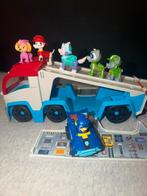 Paw Patrol Uitklapbare Truck met Pups & Race Auto, Ophalen of Verzenden, Gebruikt, Jongen of Meisje
