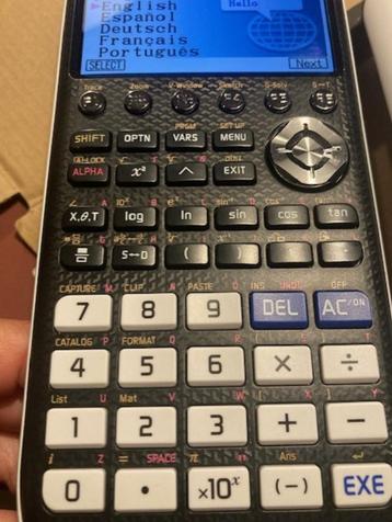 casio rekenmachine fx-CG50 examenstand beschikbaar voor biedingen